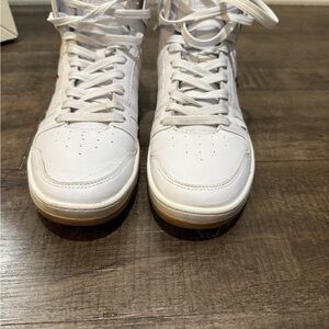 Levi's White High-Top Sneakers for Men